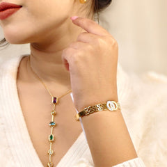 Eternal Medallion Cuff