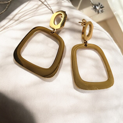 Aurielle Sculpted Drop Earrings