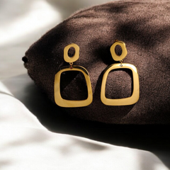 Aurielle Sculpted Drop Earrings