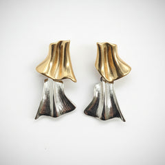 Aurora Fold Drop Earrings