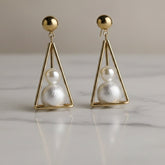 Pearl Prism Drop Earrings
