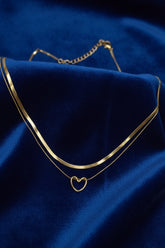 Auréa Heart Layered Necklace