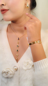 Aurora Cascade Necklace