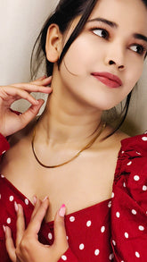 Aurora Glide Snake Chain Necklace