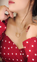 Aurora Lock Necklace