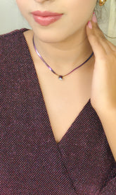 Aurora Prism Solitaire Necklace