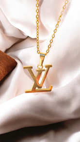 Luxe Initial Monogram Necklace