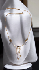 Celeste Chain Emblem Necklace