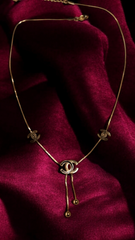 Celeste Chain Emblem Necklace