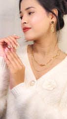 Aurelia Layered Glow Necklace