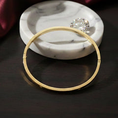 Imperial Spark Screw-Stud Bangle