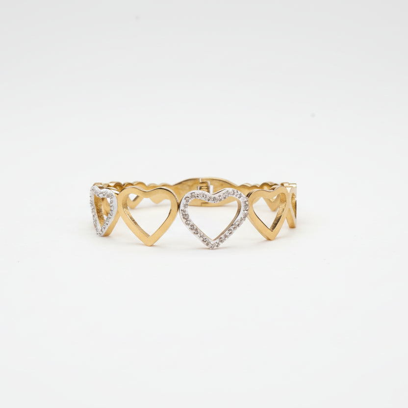 Hearts Entwined Bangle