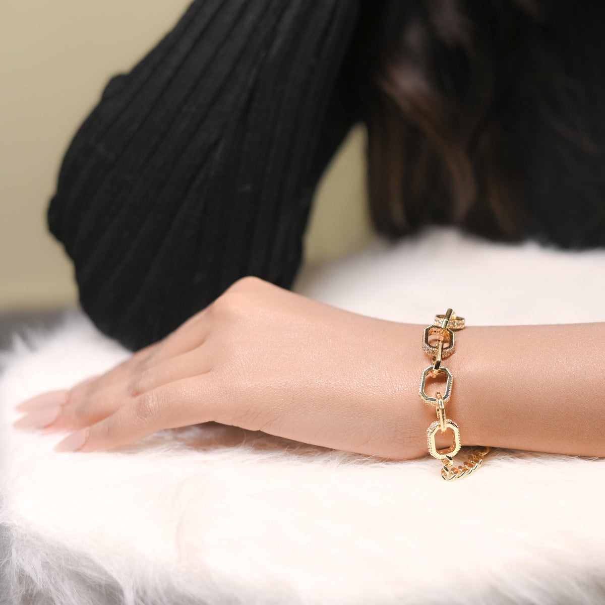 Gilded Link Luxe Bracelet