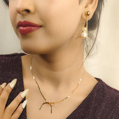 Pearl Prism Drop Earrings