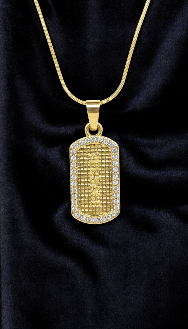 Versace Aura Link Necklace