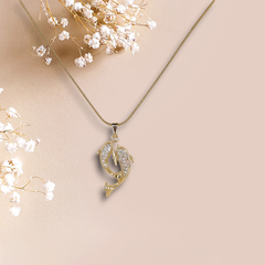 Celeste Twin Dolphin Necklace