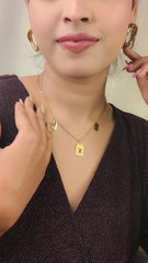 Élise Trinity Charm Necklace